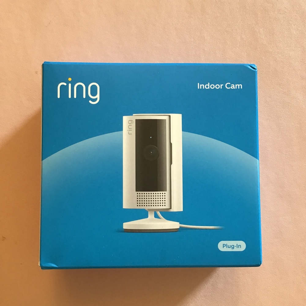 NEW Ring Indoor Cam (2nd Gen) Plug-In White SEALED